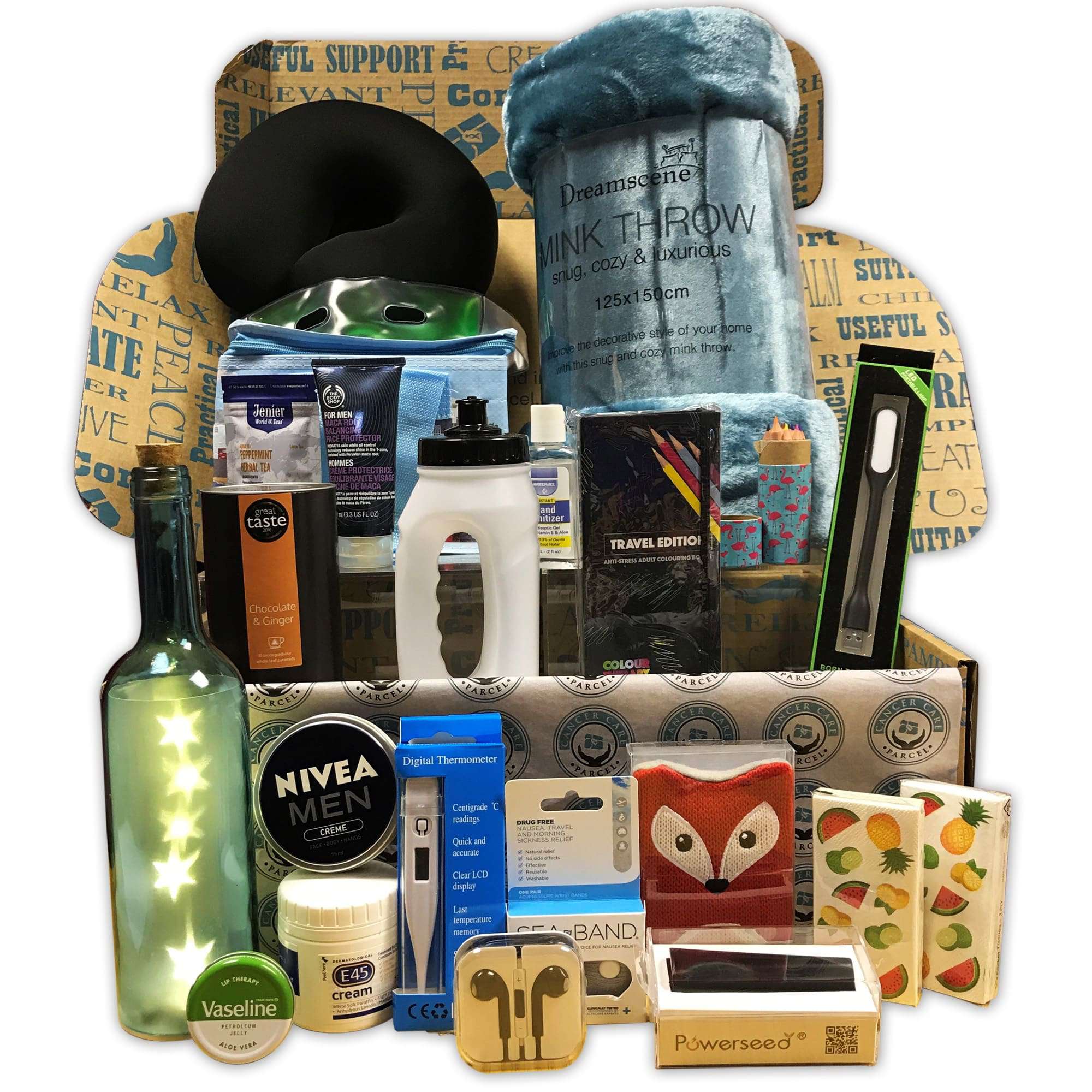 Deluxe Gift Box For Men With Cancer